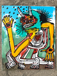 “ dance of right       “ 18x24 inch   