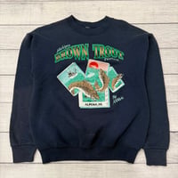 Image 1 of Vintage Brown Trout Festival Crewneck - M