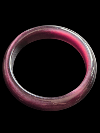 Image 1 of Plum Cats Eye Bangle