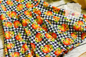 Image of Pumpkins & Sunflowers Twirl Dress 