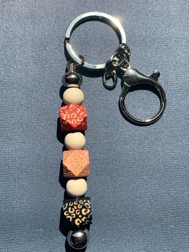 Beaded keychains