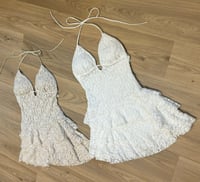 Image 2 of Lace frill dress - 4 colours 