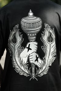 Image 3 of SPIRITUAL STRAIGHT EDGE /Shirt (Black/Silver)