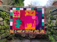 Image 2 of Elephant banner 