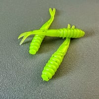Image 2 of Crappie Flukes in Caterpillar (10pc)  