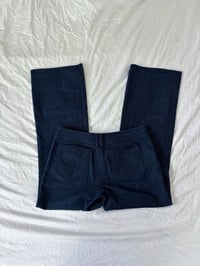 Image 2 of 00s Low rise blue jeans // 38