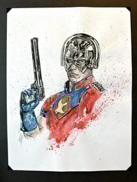 Image 2 of Peacemaker Original Watewatercolor Painting (60% Diacount applied)