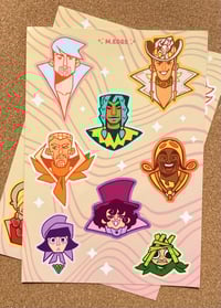 Image 2 of Wild West sticker sheets