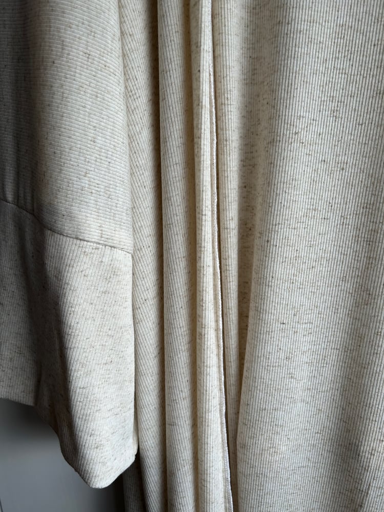 Image of HAAYA OPEN | Open Cotton Oat Ribbed 