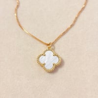 Image 1 of White Clover Necklace 🤍