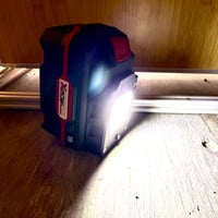 Image 4 of MarioMaker X20 LED Adapter – Carbon Fiber PETG Work Light for Parkside Batteries