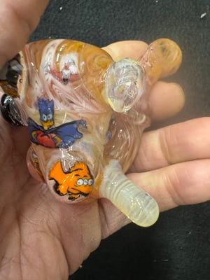 Image of Simpsons hand jammin Sherlock 