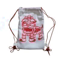 Image 1 of Lucky Lion Dance Drawstring Backpack V2