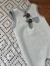 Image 2 of Adam Newborn Romper