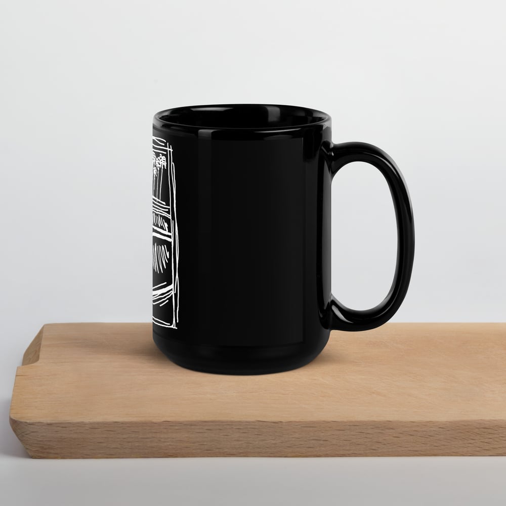 Skate Mug Black