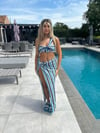 Blue maxi co-ord 