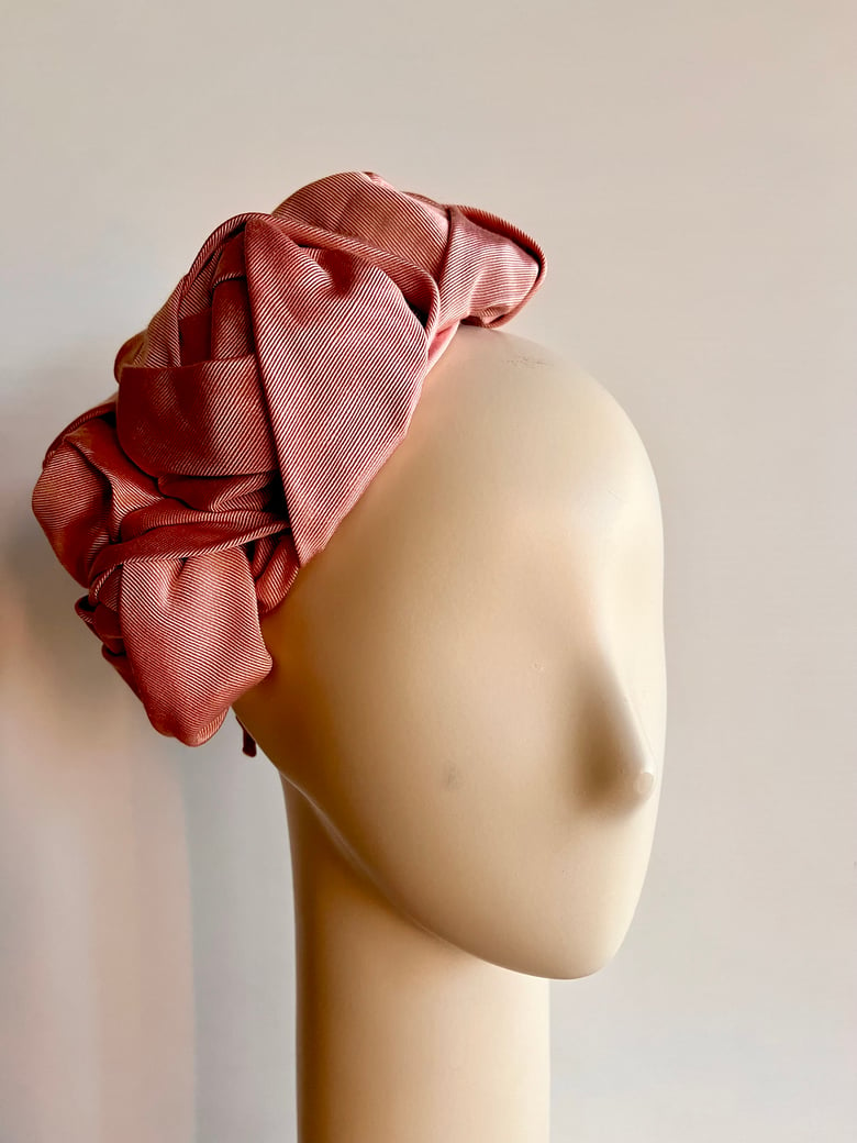 Image of Dusty pink headpiece  SOLD