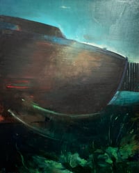 Image 1 of Painting / maleri / "Fragmenter af drømme II" / 80x100 cm