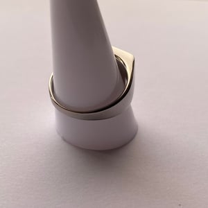 Image of Onyx Alpha Ring │S925 Sterling Silver