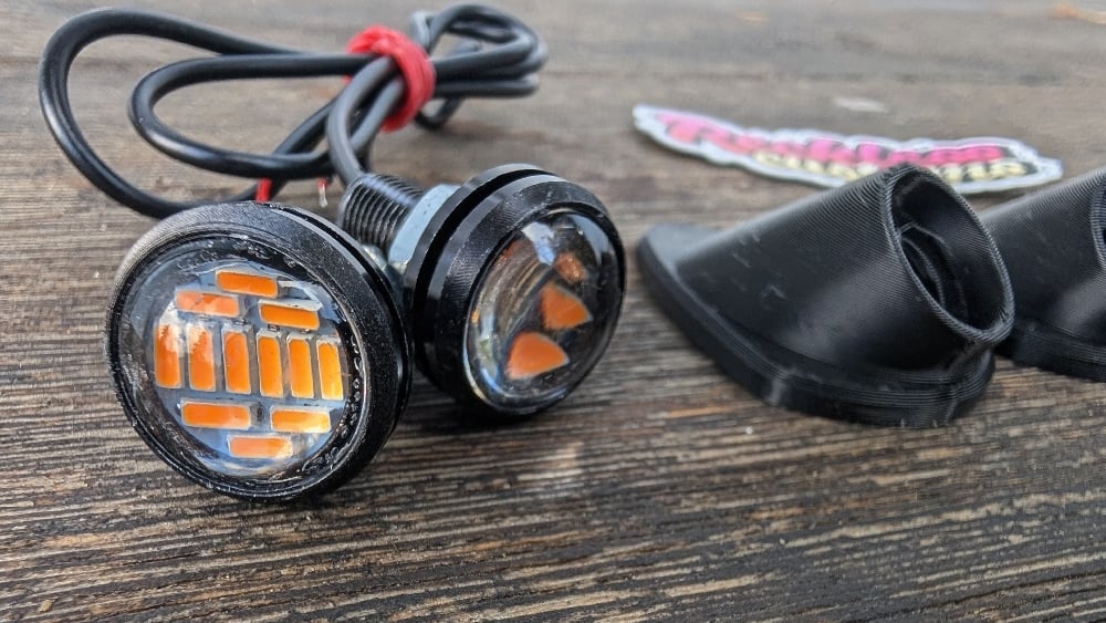 NAVi 110 Angled Flush LED Blinker Kit