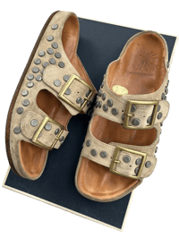 Image 1 of Miharayasuhiro Studded "Birkenstock" Sandals - 9.5