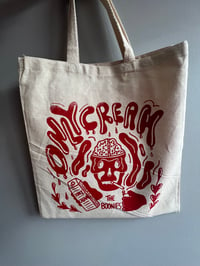 Image 3 of Only Cream beige tote bag 