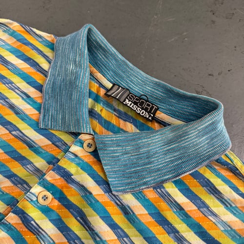 Image of 1990s Missoni Polo Shirt. size XL