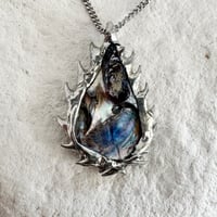 Image 1 of Collier "Fire Pearl" Necklace