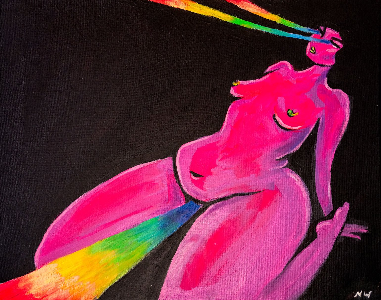 Image of Not a Metaphor, Original Painting