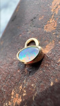 Image 2 of 14k Lightning Ridge Opal