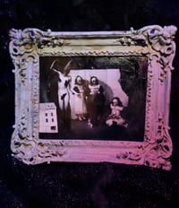 Image 1 of ‘LACRIMOSA’ MINIATURE HAND EMBELLISHED PRINT [ UNIQUE PRINT - { 1/1 } ] 2025