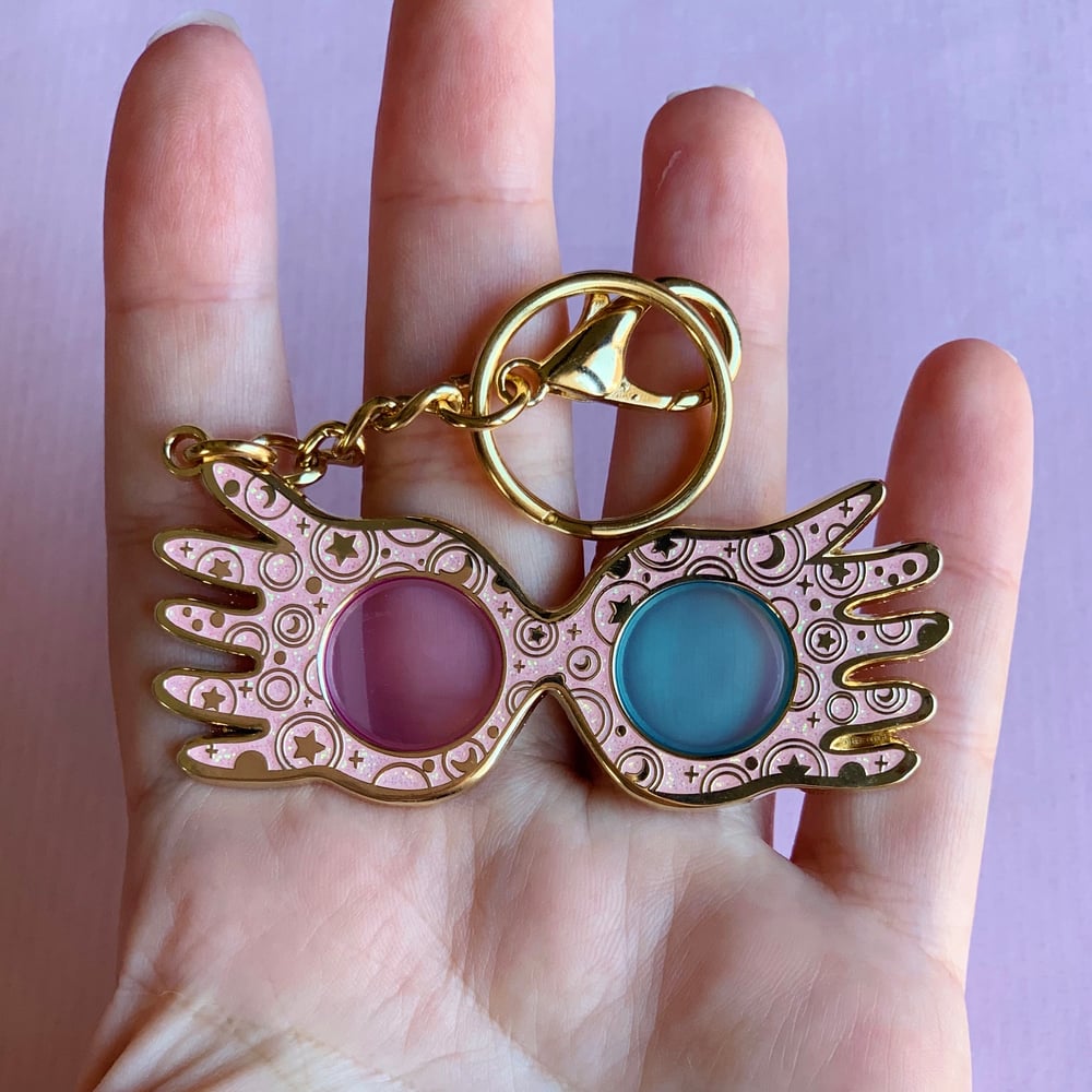 Image of Magical Glasses Keychain