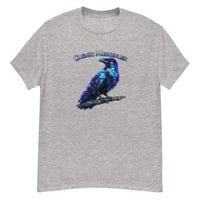 Image 10 of Cosmic Messenger Raven Shirt – Mystical Galaxy Crow Unisex T-Shirt | Celestial Raven Art 