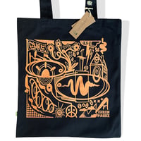 Image 3 of ORGANIC PREMIUM TOTE-BAG - BLACK