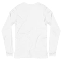 Image 2 of Unisex Long Sleeve Tee - embroidered logo