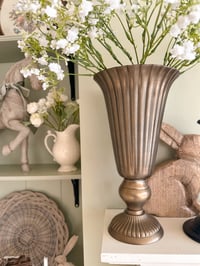 Image 3 of Antique Brass Vase