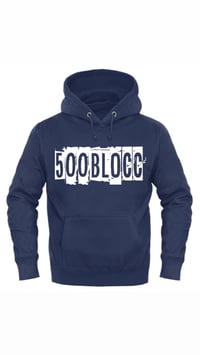 500Blocc Blue Hoodie