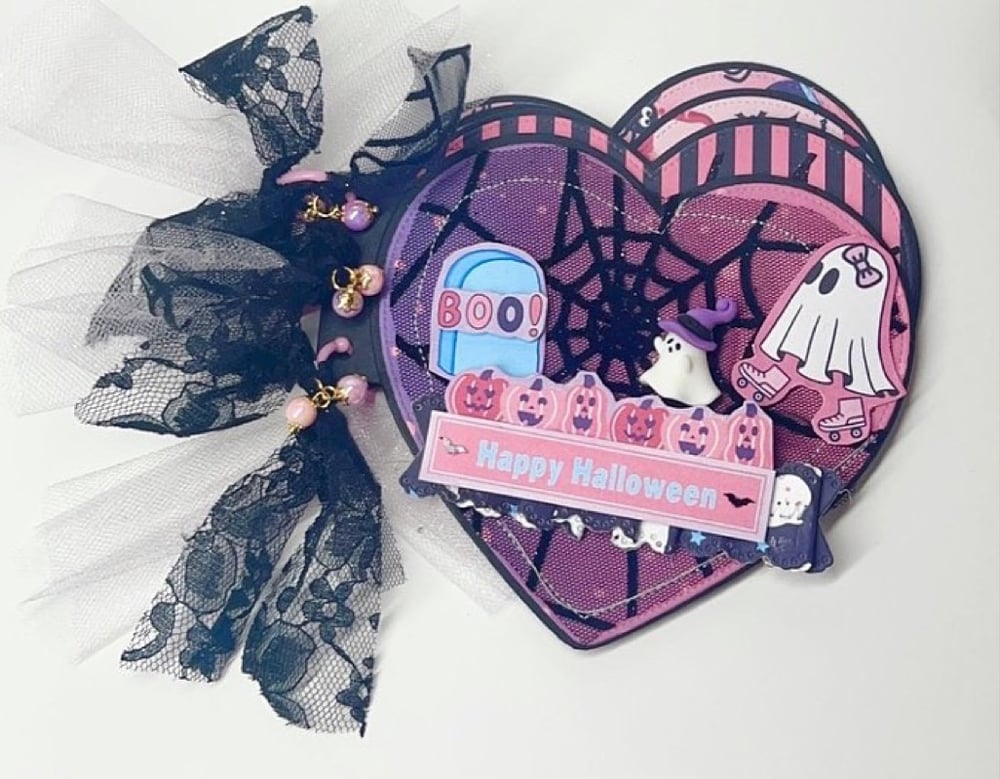 Image of Halloween heart mini album