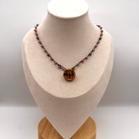 Image 2 of Boho Butterfly Button Necklace