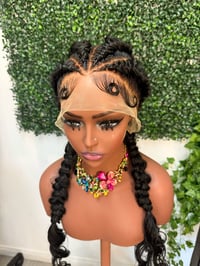 Image 2 of Butterfly braided wig