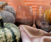 Spooky pumpkin glasses