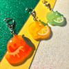 [NEW] Candied Citrus - Frosted Acrylic Charm