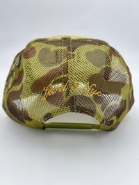 Image 3 of LVL3 NYC LIGHT CAMO TRUCKER HAT