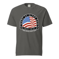 Image 7 of Trump 24 Ultra MAGA Liberty for ALL Dark Colors Unisex Garment-Dyed Heavyweight T-shirt