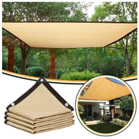 Image 1 of Sun Shade Cloth Rectangle Canopy Shades for Outdoor Garden Backyard Patio Pergola Cover Sunshade Sai