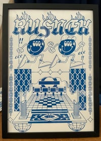 RUFNEK DISCOTHEQUE - A3 SCREEN PRINT