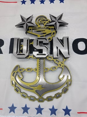Image of United States Navy Chief Anchors
