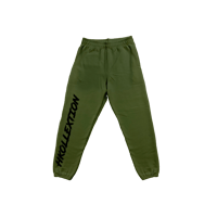 Image 2 of Dreams Sweatsuit - Olive Green W/Black