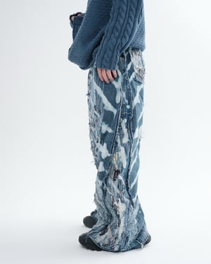 Image of MASSTAK - 171 Psychedelic Ptchwrk Jeans
