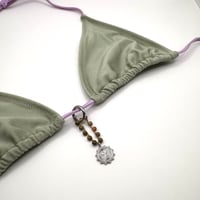 Image 1 of Unakite Butterfly Bikini Charm